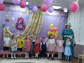 Женский день 8 марта в детском саду.